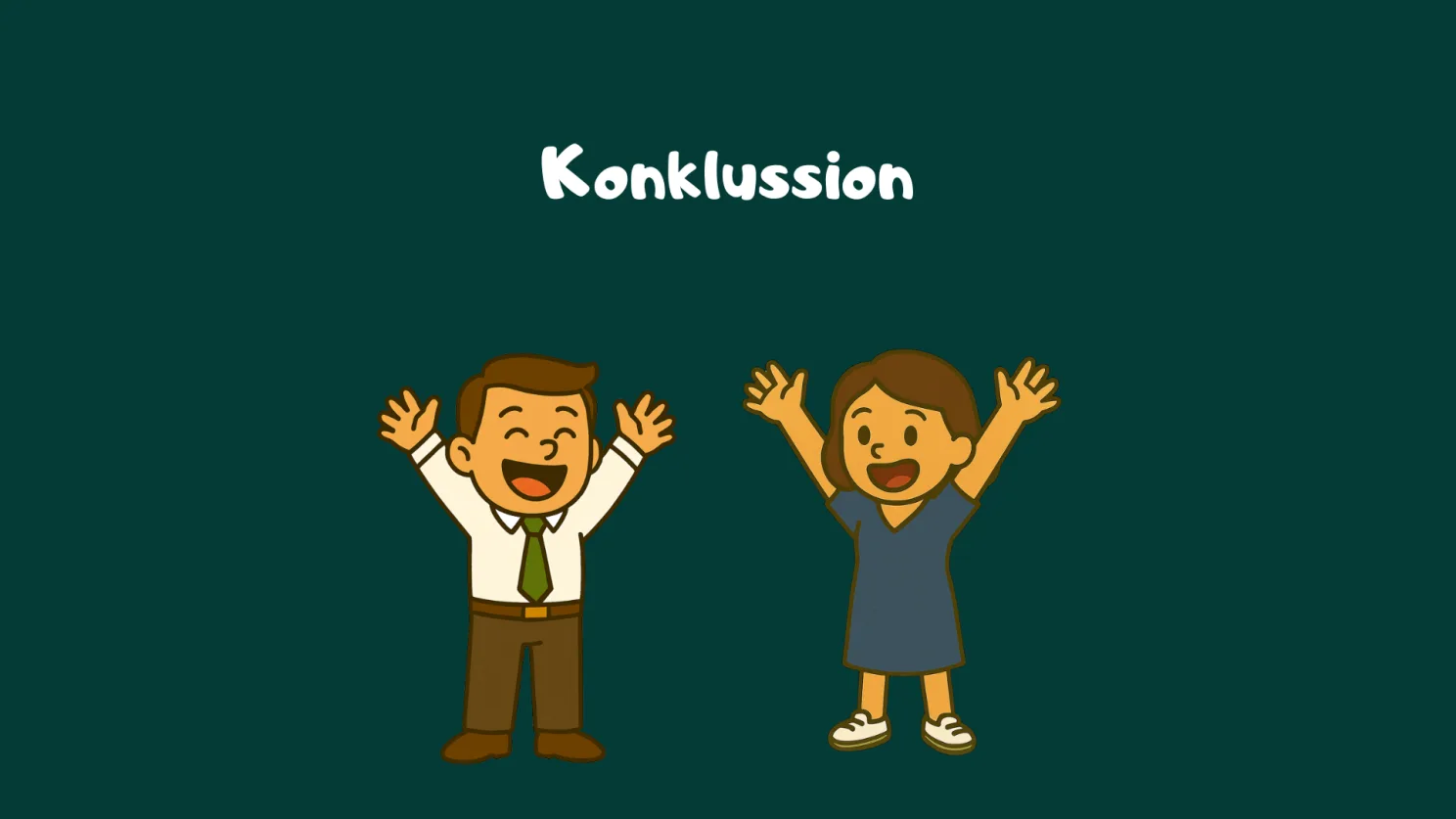 Konklussion på blogpostet